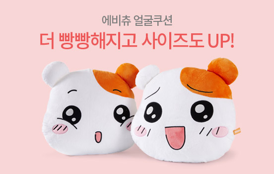 에비츄얼굴쿠션